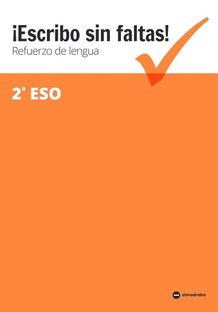 Portada de ¡Escribo sin Faltas! Cuadernos de Refuerzo 2º ESO