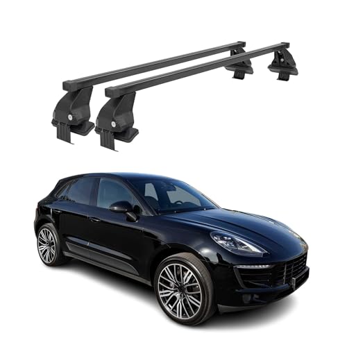 Barres de Toit Transversales Menabo - Compatible avec Porsche Macan