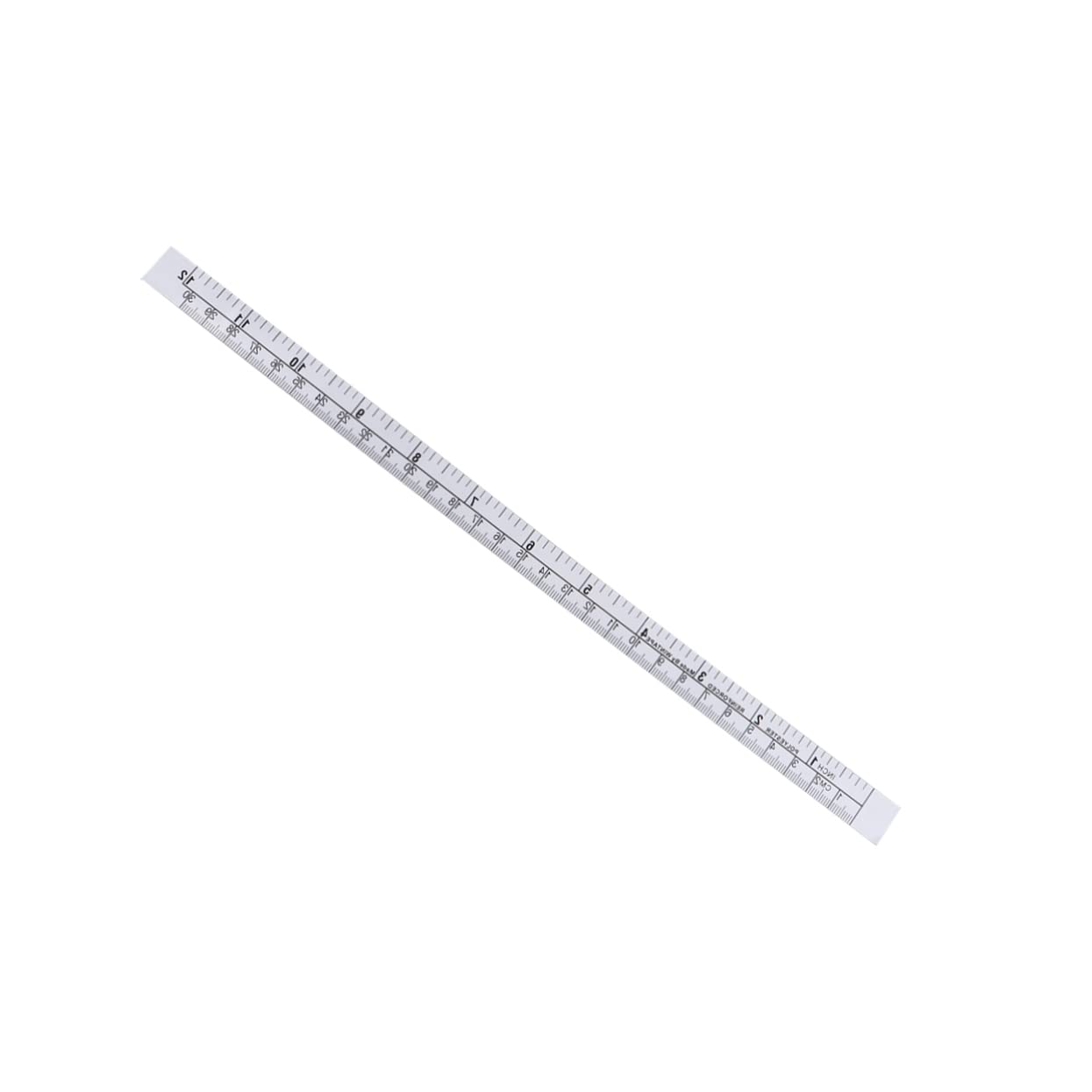 balacoo 2 Pcs 12 Self-Adhesive Measuring Tape Ruler 12 Inches Sticky Measuring Tape for Sewing Machine (30cm Length 16mm Width)