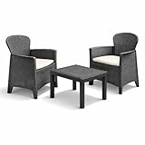 ✔️ Struttura Resistente in Polyrattan Materiale durevole e progettato per l’utilizzo all’aperto, resistente agli agenti atmosferici e facile da mantenere nel tempo.