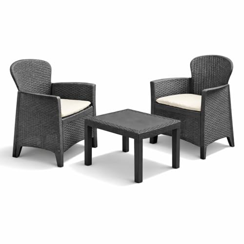 ✔️ Perfetto per Ogni Spazio Outdoor Adatto per giardino, veranda, bordo piscina o patio, crea un pratico angolo relax per colazioni, aperitivi o momenti di pausa.