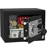 Amazon.co.jp: KABISAFE 家庭用金庫 小型 テンキー式 セキュリティー