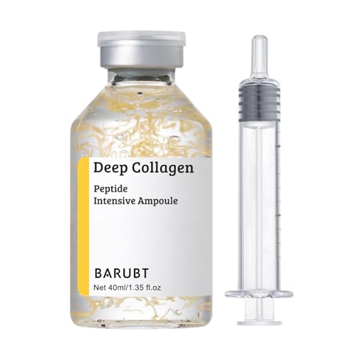 Silk Peptide Intensive Lifting Ampoule, Korean Anti-Aging Serum for Face with Collagen & 30 Peptide Complex, Skincare Serum for Smoother, Glowing Skin (40ml)