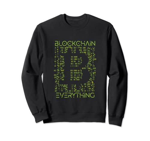 Blockchain Todo Bitcoin Criptomoneda Sudadera