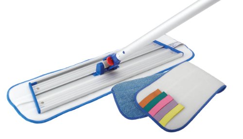 Medline MicroMax Microfiber Wet Mops, Blue, 18", Pack of 100 image 2