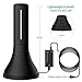 HDTV Antenna - Newest Portable Indoor Digital Antenna, 50 Mile Long Range with Amplifier Signal Booster for 4K HD VHF UHF Local TV Channels with 13ft Coaxial Cable Support All Television