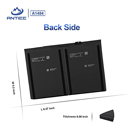 A1484 Tablet Battery Replacement for A pple iPad Air 1,iPad 5th 6th 7th 8th Gen Series A1474 A1475 A1476 A1822 A1823 A1893 A1954 A2197 A2198 A2199 A2200 A2270 A2428 A2429 A2430 6712-6700 8827mAh by ANTIEE - Image 8