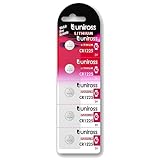 Pile Bouton Lithium Uniross Pack de 5 Piles Lithium CR1225, 3V