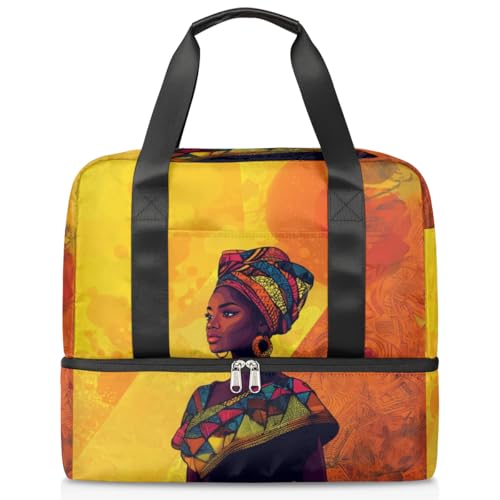 Bolsa deportiva y de viaje de 21L: organizador multicolor para actividades de fin de semana