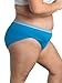 Fruit of The Loom Women's Plus-Size Women's Plus Heather Assorted Cotton Hi-Cut Panties, 6 Pack Underwear, Assorted, 12