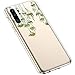 Uposao Compatibile con Huawei P30 Pro Colorato Fiore Design Custodia Disegni Molle TPU Fiori Floral Trasparente con Bumper Protettiva Posteriore Case per Donna,Cesto appeso