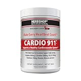 Cardio 911 Drink Mix, Mixed Berry, L-Arginine 5000mg, L-Citrulline 1000mg, Vitamins B12, C, D3, Beet Root, 30 Servings, 363 Grams, Premium Wellness Support, Nitric Oxide, Cardio