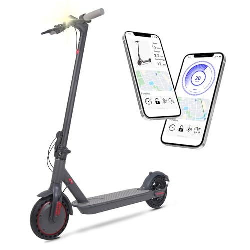 OMATAT Electric Scooter, 350W Power Motor, Up to 19 Mph, 8.5