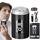 Rasoir de voyage : ce rasoir imperméable pour homme est pratique pour les voyages car il a une longue durée de vie de la batterie qui dure jusqu'à 30 jours. Il suffit de le charger pendant 2 heures et de profiter d'un rasage lisse et confortable à tout moment, n'importe où.