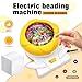 Perlenwerkzeug, USB-betriebene Schmuck-Bastelmaschine, tragbares ABS-Design, Perlen-Bastelgerät