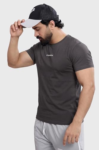 Image of Men's Crew Neck Slim Fit Gym Sports T-Shirt