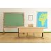 Produktbild Cassisy 2,2x1,5m Vinyl Fotohintergrund Zurück zu Schulhintergrund Klassenzimmer Dekor Schulmaterial Fotoleinwand Hintergrund für Fotoshoot Fotostudio Requisiten Party Student Photo Booth