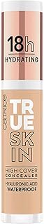 Catrice | True Skin High Cover Concealer (032 | Neutral Biscuit) | Waterproof & Lightweight for Soft Matte Look | With Hyaluronic Acid & Lasts Up to 18 Hours | Vegan, Cruelty Free