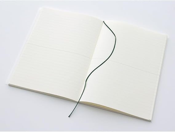 DESIGNPHIL 15294006 Midori Notebook, MD Notebook, A5, Horizontal Ruled + Notebook Cover
