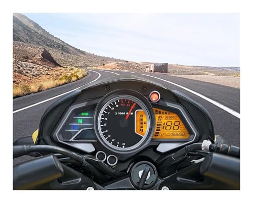 Compteur kilométrique numérique précis avec panneau d'odomètre moto - 2