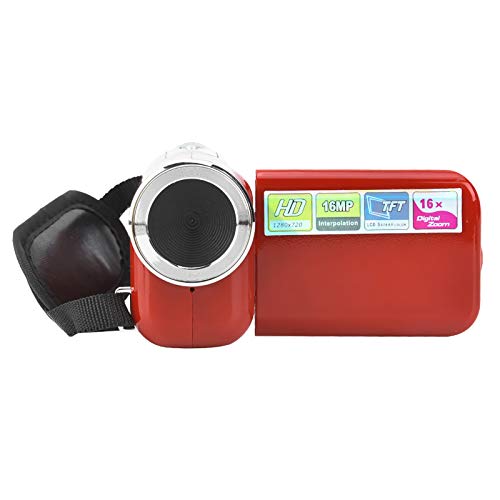 Image of Cam Recorder,plplaaoo Camcorders,Camera Cheap,Portable Children Kids 16X HD Digital Video Camera Camcorder with TFT LCD Sceen, Gift for Birthday, Holiday,Toy (Red), Digital Video CameraCam Record