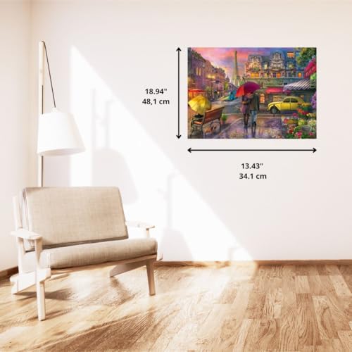 Schmidt Puzzle Paris Pluie 500 Pièces Puzzle Adulte Ville - vue 6