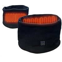 TyCylKu Bufanda de cuello con calefacción por USB, forro polar