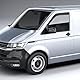 GEARMONSTER Windabweiser kompatibel mit Volkswagen T5 2003-2015 & T6 ab 2016 Autofenster Regenschutz Regenabweiser Integrierte Deflektoren Integrierter Windabweiser, 2 Stück, Schwarz