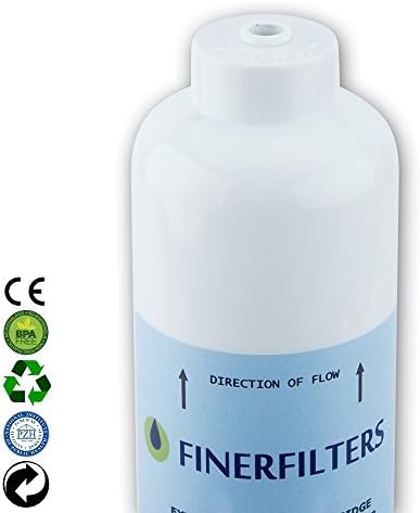 FF-6010PF Inline Fridge Water Filter Compatible with Samsung DA29-10105J, WSF100, EF9603 and LG 5231JA2010B