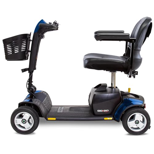 Pride GoGo Sport 4-Wheel Mobility Scooter, 325 lb. Weight Capacity, with 5-Year Extended Warr