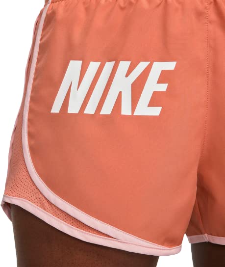 Nike Women's Just Do It Tempo Running Shorts (as1, Alpha, l, Regular, Regular, Madder Root)