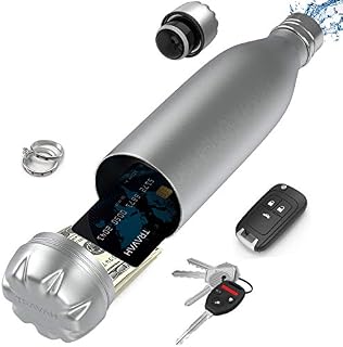 Diversion Safe Water Bottle | Stash Can Hidden Bottom for Valuables | 17ounce