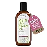 alkmene Teebaumöl Kopfhaut Tonikum Juckreiz Linderung 100% bestätigt 250 ml - beruhigendes Haarwasser bei trockener & juckender Kopfhaut - naturreines Teebaumöl, vegan & klimaneutral