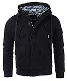 Vier Front, zwei Innen und eine Tasche an dem Oberarm