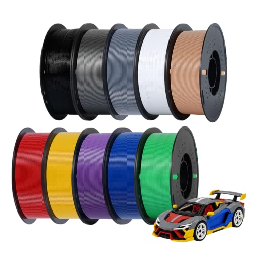 KINGROON PETG 10 Pack (10 Colors), 10x1kg