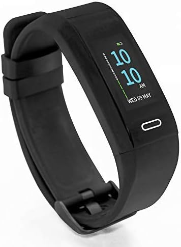 Goqii Run Gps Fitness Tracker With Heart Rate Monitor & 3 Month Personal Coaching , Run Gps Core(Black)