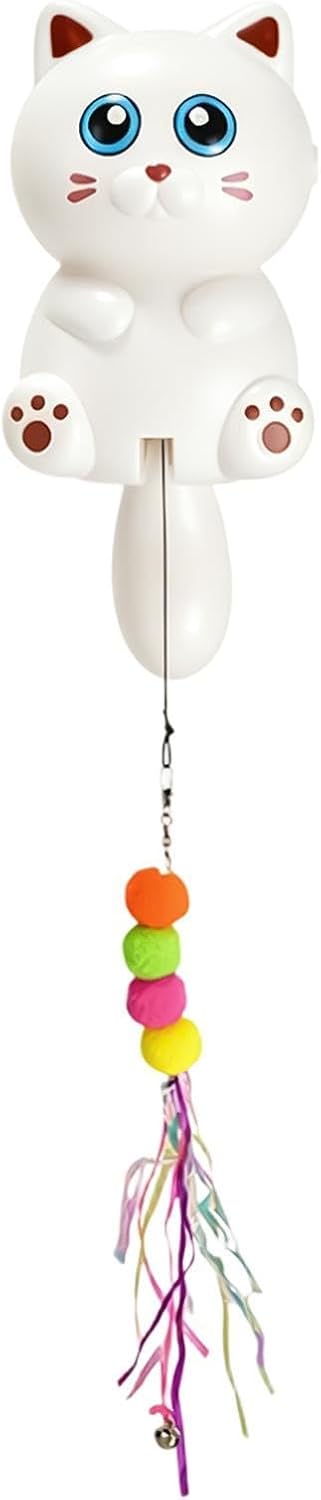 Interactive Cat Toy Automatic Wall Mounted Battery Powered Teaser