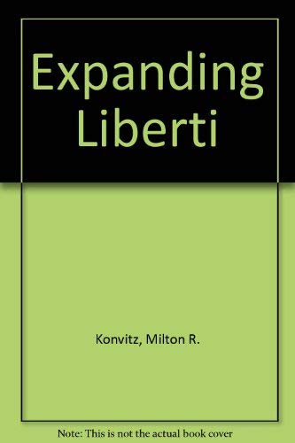 Expanding Liberti Konvitz, Milton R. Amazon.in Books