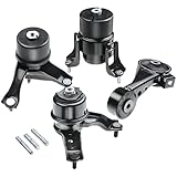 A-Premium Engine Motor and Transmission Mount Compatible with Toyota Camry LE SE XLE 2002-2006 Sedan...