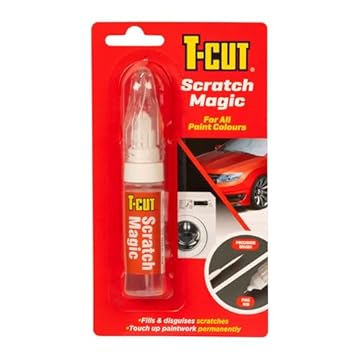 T Cut Scratch Magic Touch Up Pen – Clear Formula for All Paint Colours - For Shallow & Deep Scratches & Stone Chips - Fast Drying & Easy to Use Paintwork Restorer