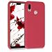 Produktbild kwmobile Hülle kompatibel mit Huawei P20 Lite - Handyhülle gummiert - Handy Case in Neon Rot