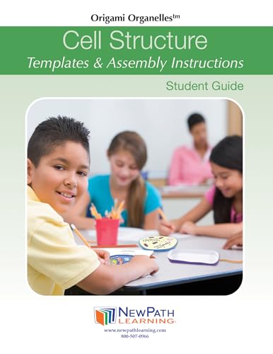 Image of NewPath Cell Structure 3-D Model Making Kit, Set /5 Full-Color, Paper Model Templates & Teachers Guide (24-7739)
