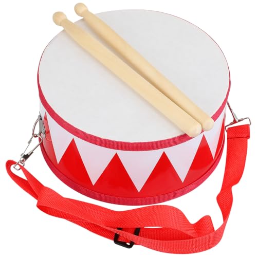 Abaodam Snare Drum Toy with Strap and 2 Drumsticks - Educational Percussion for Ages 3-8