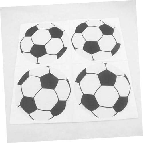 FOMIYES 240 Peças guardanapos de papel decorativos Festa temática de futebol Decoração de festa de f
