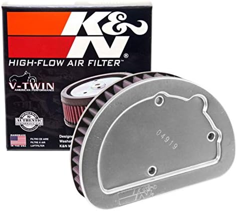 K&N Engine Air Filter: High Performance, Powersport Air Filter: Fits 2014-2017 HARLEY DAVIDSON (Softail Slim, Heritage, Softail Classic, Fat Boy, Deluxe, Breakout, and other select models) HD-1614