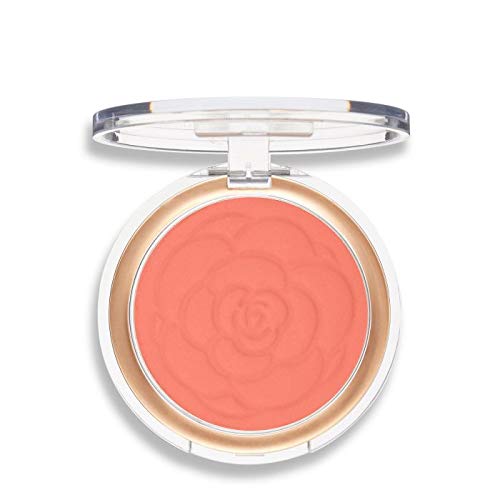 Flower Beauty Flower Pots Powder Blush - Smooth & Silky, Skin Tone Enhancing, Soft Satin Finish Makeup (Warm Hibiscus)