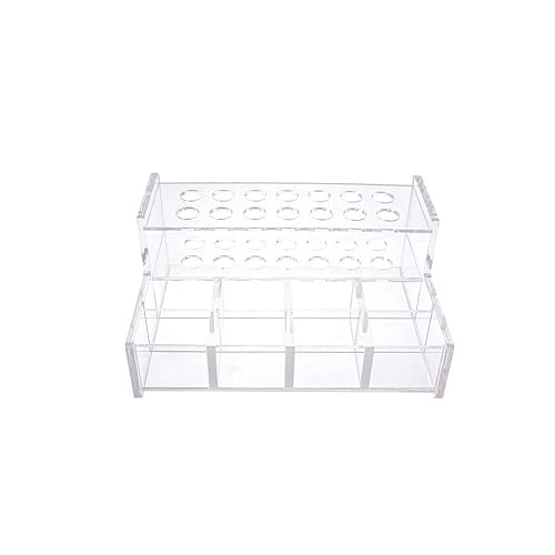 Miniatura 2 de Estuche organizador acrílico dental dispensador compuesto de resina jeringa soporte soporte de cepillo organizador de cemento dental