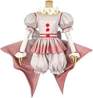 【在庫即納】ピエロ グラデーション バブルデザイン コスプレ衣装(ウィッグ 靴別売り)/ハロウィン クリスマス イベント パーティー お正月 祭り 文化祭 学園祭 舞台服