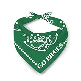 Football Dog Bandana, Football Strategy Print Pet Scarf, Funny Triangle Dog Bandana for Dogs Owner, Sport Pet Accessories for Small Medium Dogs