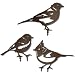 Rost-Deko Vogel (Haubenmeise) – Handgefertigt In Deutschland – Garten- & Wohnungsdekoration
